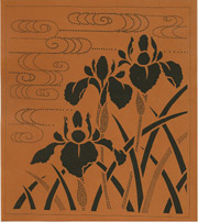 図案入り型紙「春の花－１６」