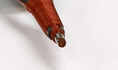 伊勢型紙：道具彫りの道具「きく」NO.24の刃先