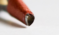 伊勢型紙：道具彫りの道具「さくら」NO.11の刃先