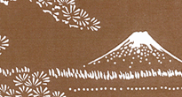 型紙付き図案-富士山-２拡大